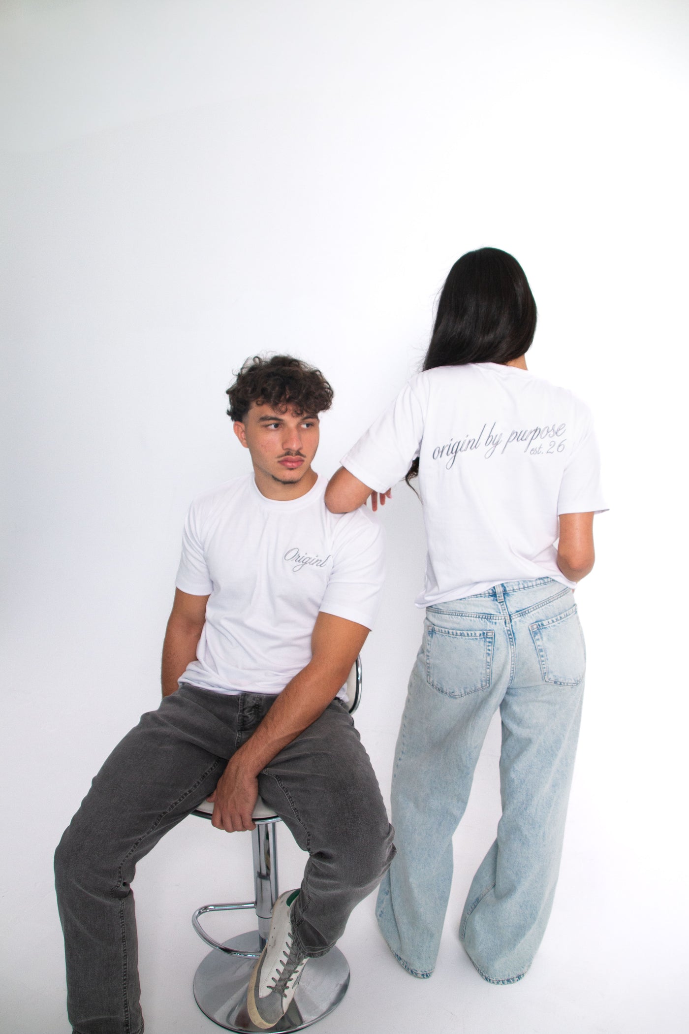 white front back