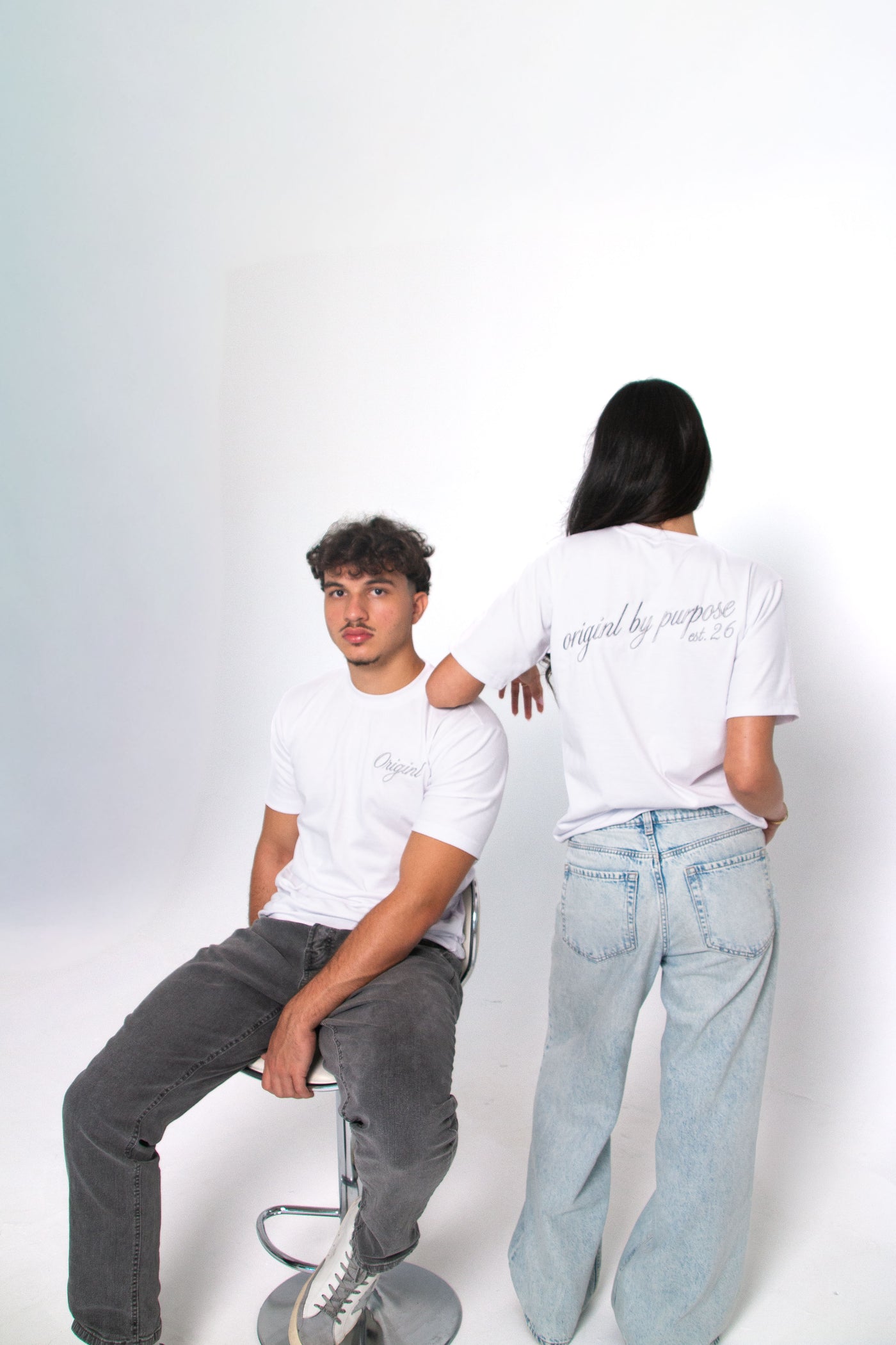 white front back