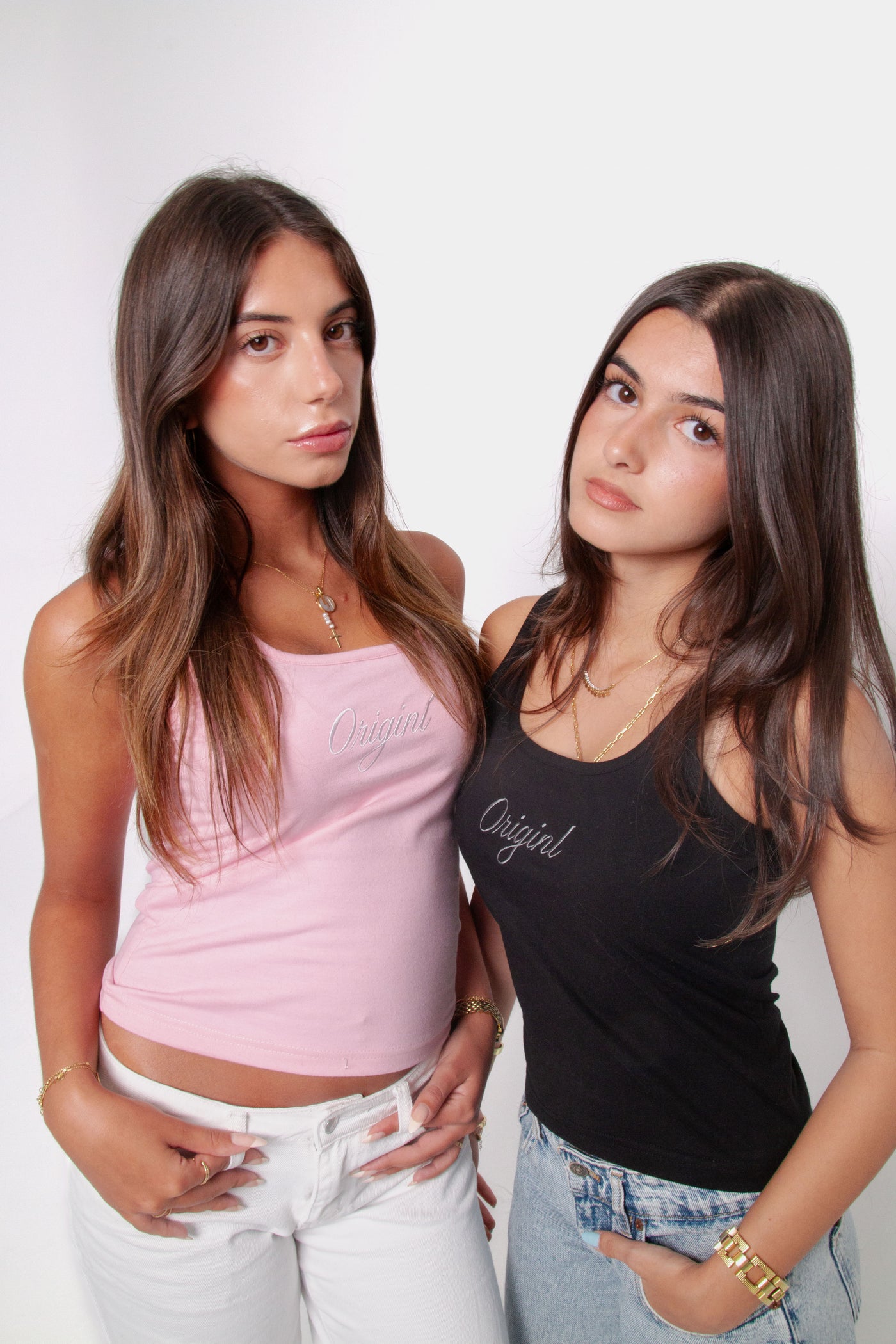 pink black front